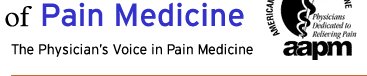 the American Academy of Pain Medicine
